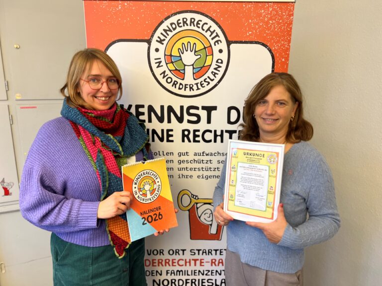 Gemeinde Sylt – Kinderrechte spielerisch entdecken: Sylter Kinder im Nordfriesland-Kalender vertreten