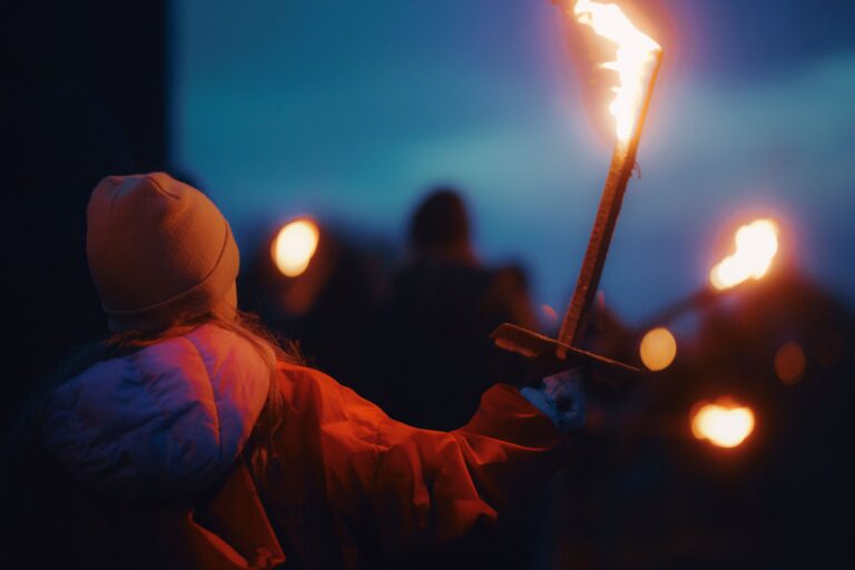 Tjen di Biiki ön! Beim Biikebrennen geht es auf Sylt heiß her